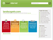 Tablet Screenshot of landscapetv.com
